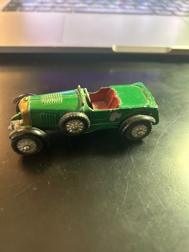 Modelos de antaño por Lesney de Inglaterra 1929 Le Mans Bentley Y-5 1956 Foto 2 de 4