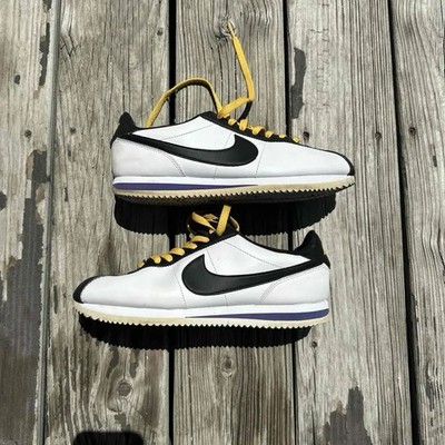 Nike Cortez Basic Leather 'White Black Amarillo' Men s Size 8.5