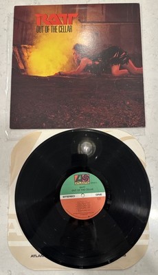 RATT Out Of The Cellar LP Specialty 1stPress (1984) Atlantic 7-80143-1 VG+/EX
