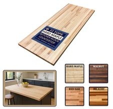 Butcher Block Countertop - 1.5" Thick - Custom Sizes Available