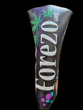 Forezo Golf Robbie Magnetic Blade Putter Headcover Head Cover 420 Weed Golf