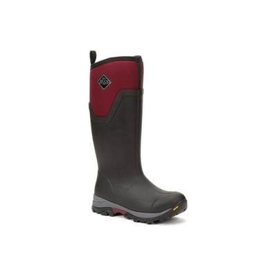 Muck Boots Arctic Ice Tall Gummistiefel Schwarz/Bordeauxrot