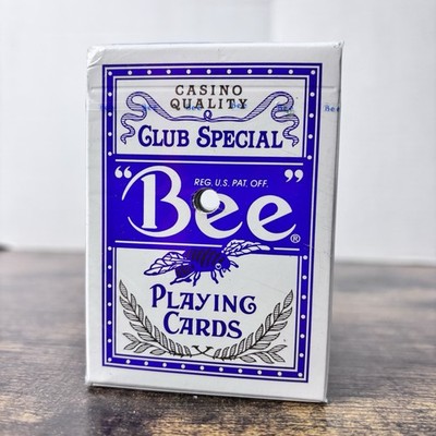 Rare Bee Club Special Playing Cards Blue Chip Casino Playing Cards
