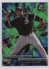 2018 Bowman Platinum Prismatic Prodigies Green 13/99 Jake Burger #PPP-4 1e1a
