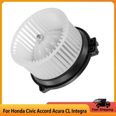 Front HVAC Blower Motor with Fan Cage Fits 1992-2000 Honda Civic 1.6L 700001