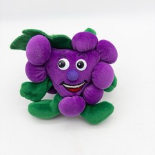Toy Box Creations Fruit Seedies Golly Grape Purple Plush Stuffed Pal Vintage 98