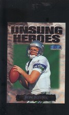 1999 FLEER FOOTBALL CARD JON KITNA NM-MT #27of30 UNSUNG HEROES