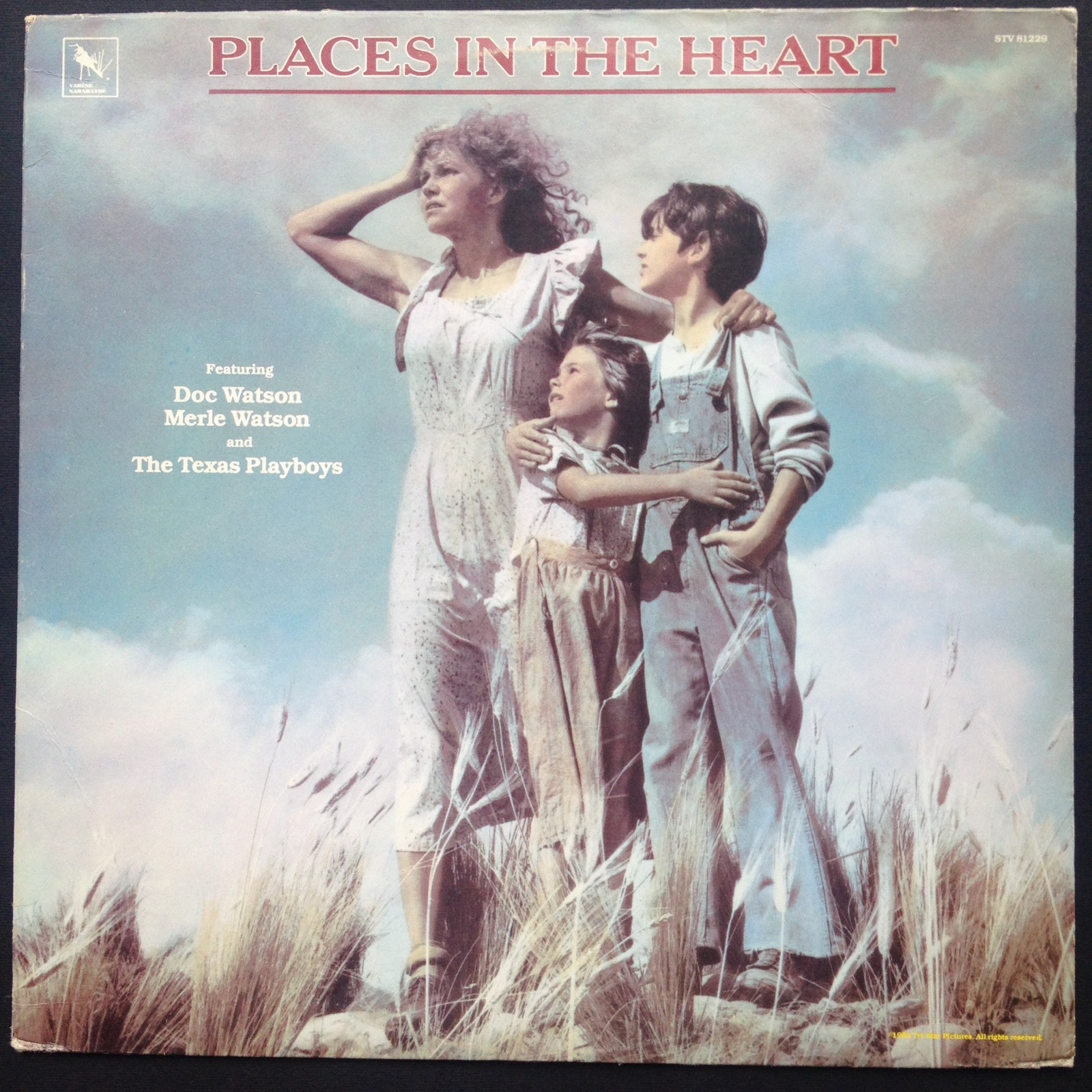 Howard Shore PLACES IN THE HEART Film Soundtrack LP Varese Sarabande John Kander