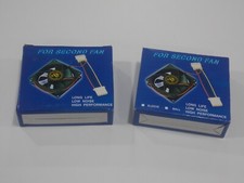 80mm Cooling Fan 3-Pin for Computer Case Fan DC 12V 2 pcs 