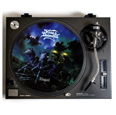 KING DIAMOND Turntable Slipmat for Vinyl Records 12" DJ Slip Mat Mercyful Fate