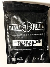 Ready Hour Emergency Food-Single Pack--Strawberry Cream of Wheat--1,440 cals