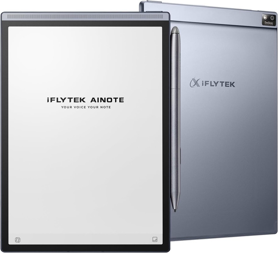 iFLYTEK AINOTE Air 2 8.2" AI Note-Taking Tablet Writing Paper Notebook ...