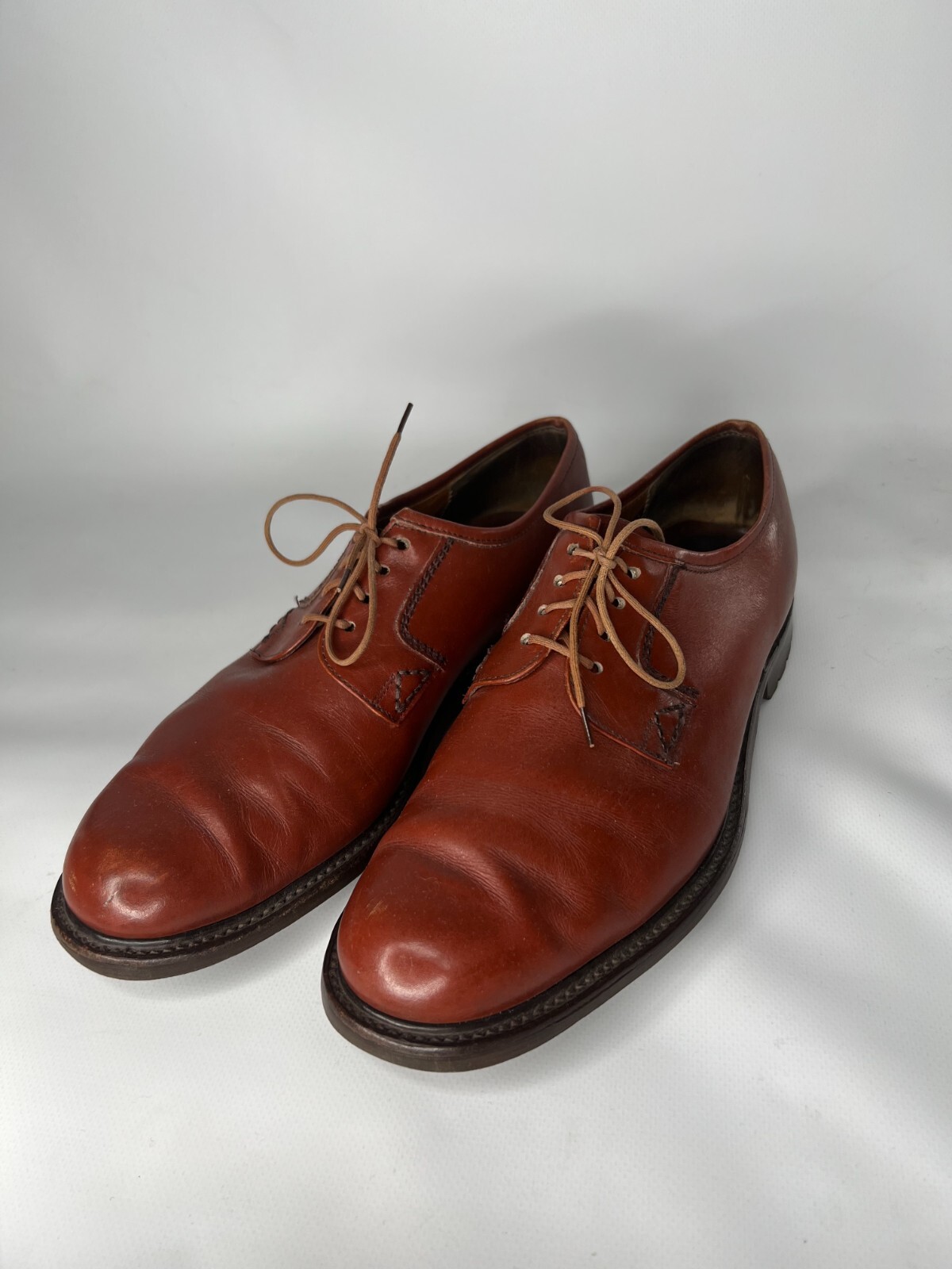SAOLA Scarpe Grenson Footmaster Uomo Pelle Marrone Rosso Made in England 9 1 2 27 5 cm