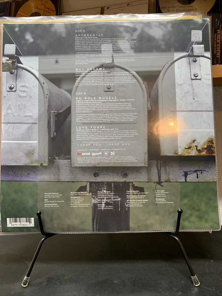 J. Cole 2014 Forest Hills Drive Rare US Picture Disc Vinyl Record RSD New - Image 2 of 2