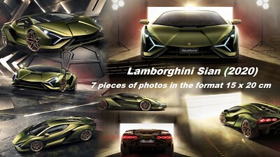 Lamborghini Sian Sportwagen (2020) Presse - Photos - Fotos - Bilder - 15 x 20 cm
