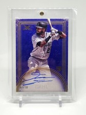 David Dahl 2017 Topps Definitive Collection Purple RC Rookie Autograph Auto /10