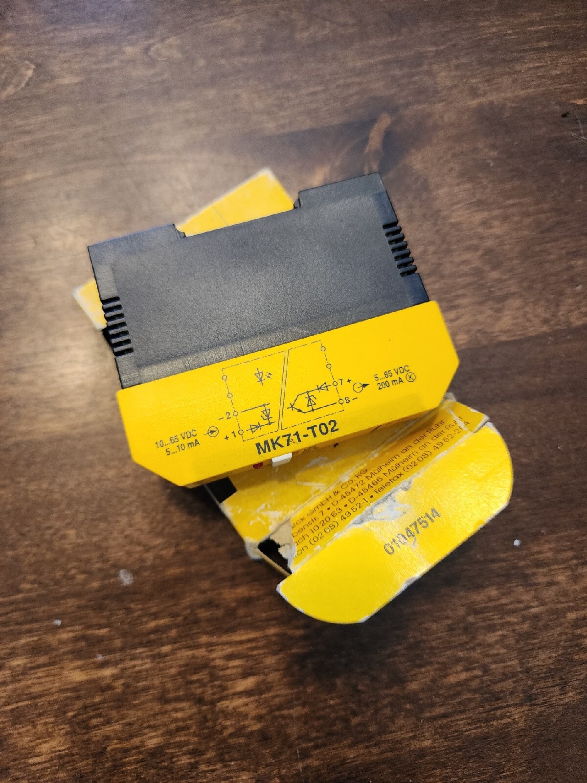 MK71-T02 TURCK SAFETY RELAY