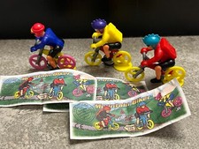 Rare Vintage Kinder Surprise Ferrero Full Set Of Mountain Bikers, Variants, BPZ