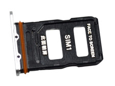OEM XIAOMI 14 ULTRA REPLACEMENT SILVER DUAL SIM CARD HOLDER TRAY