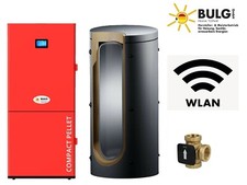 BULG Compact Pellet 35 KW - caldaia a pellet - accumulo tampone e sollevamento ritorno