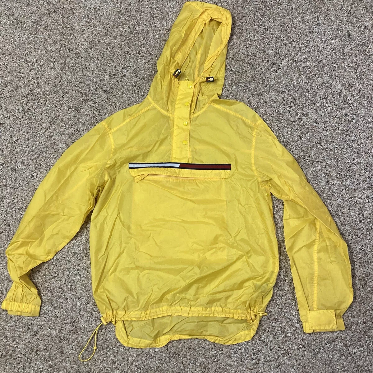 Tommy hilfiger top yellow raincoat