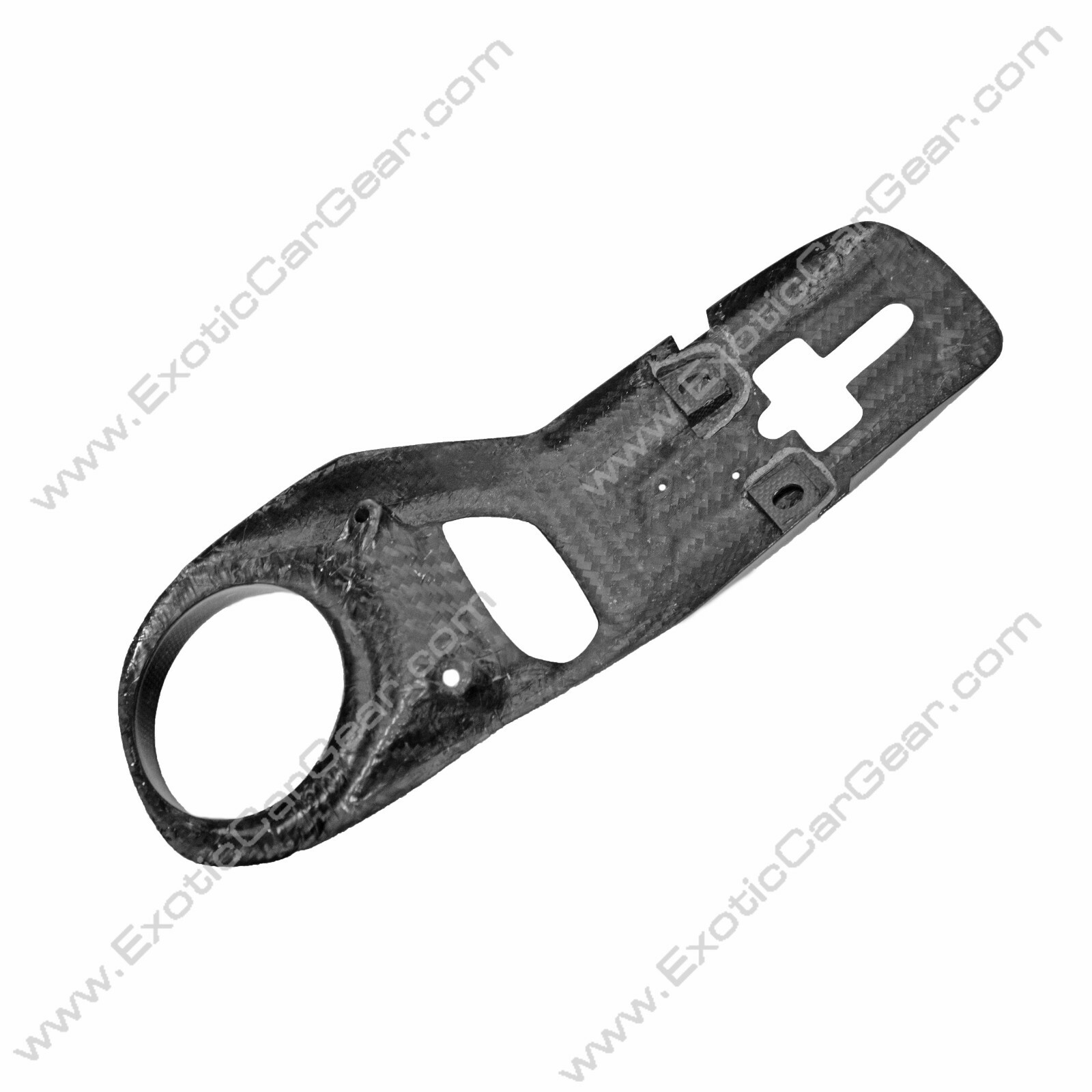 Ferrari 488 Pista Carbon Fiber Center Engine Cover Lock Plate