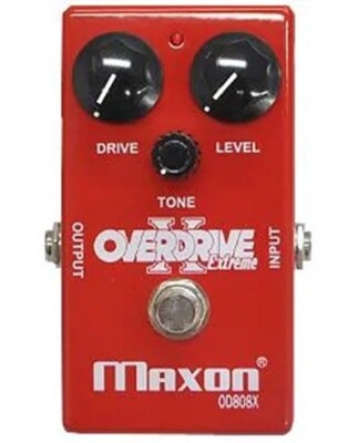 Official MAXON guitar effector ''OD808X'' Overdrive / Made in Japan