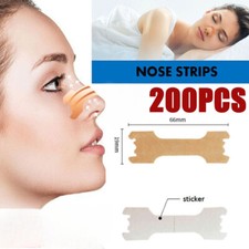 NASAL STRIPS Breathe Nose Better Reduce Snoring Right Sleep Now Apnea Adhesive.