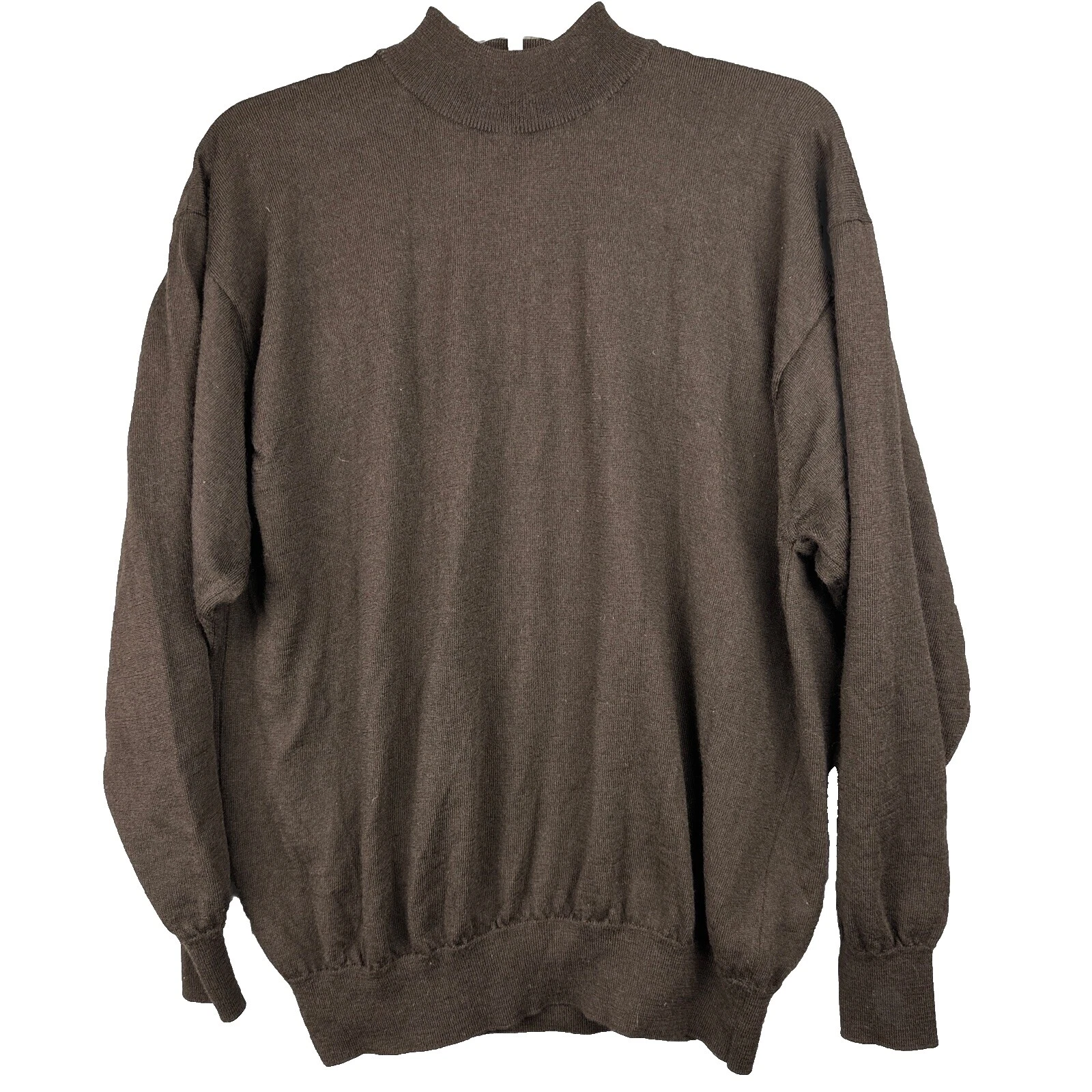 Suéteres de lana marrón Neiman Marcus para hombres