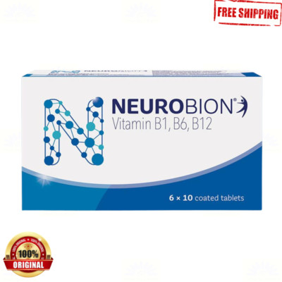 1 X Neurobion 60's Vitamin B1, B6, B12 Improves Nerve Health & Function