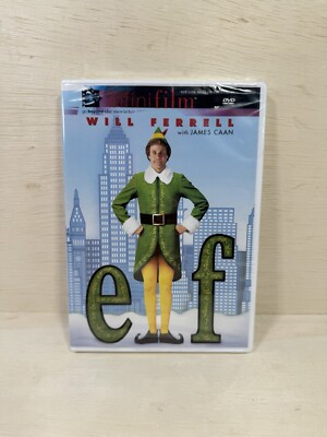 Elf DVD 2004, 2-Disc Set Infinifilm  Will Ferrell James Caan BRAND NEW Sealed