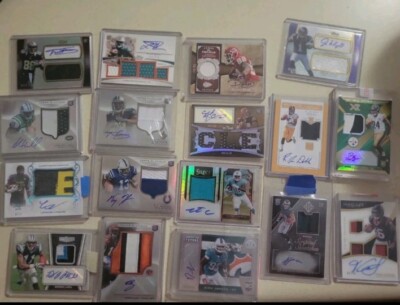 SPORTS CARD LOT VPA RPA JERESY CARDS AUTOS
