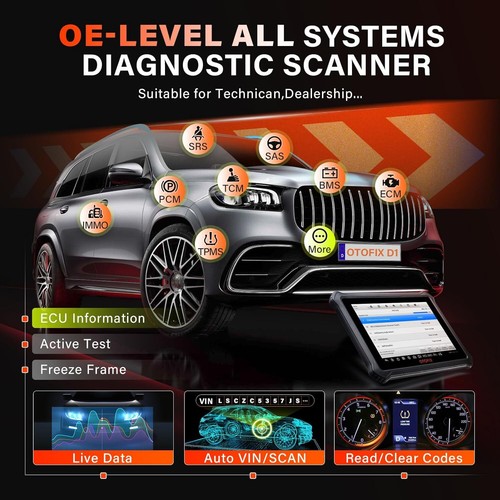 Appareil de diagnostic OTOFIX D1 voiture OBD2 TOUT SYSTÈME ECU codage CANFD DoIP 40+ services - Photo 6/13