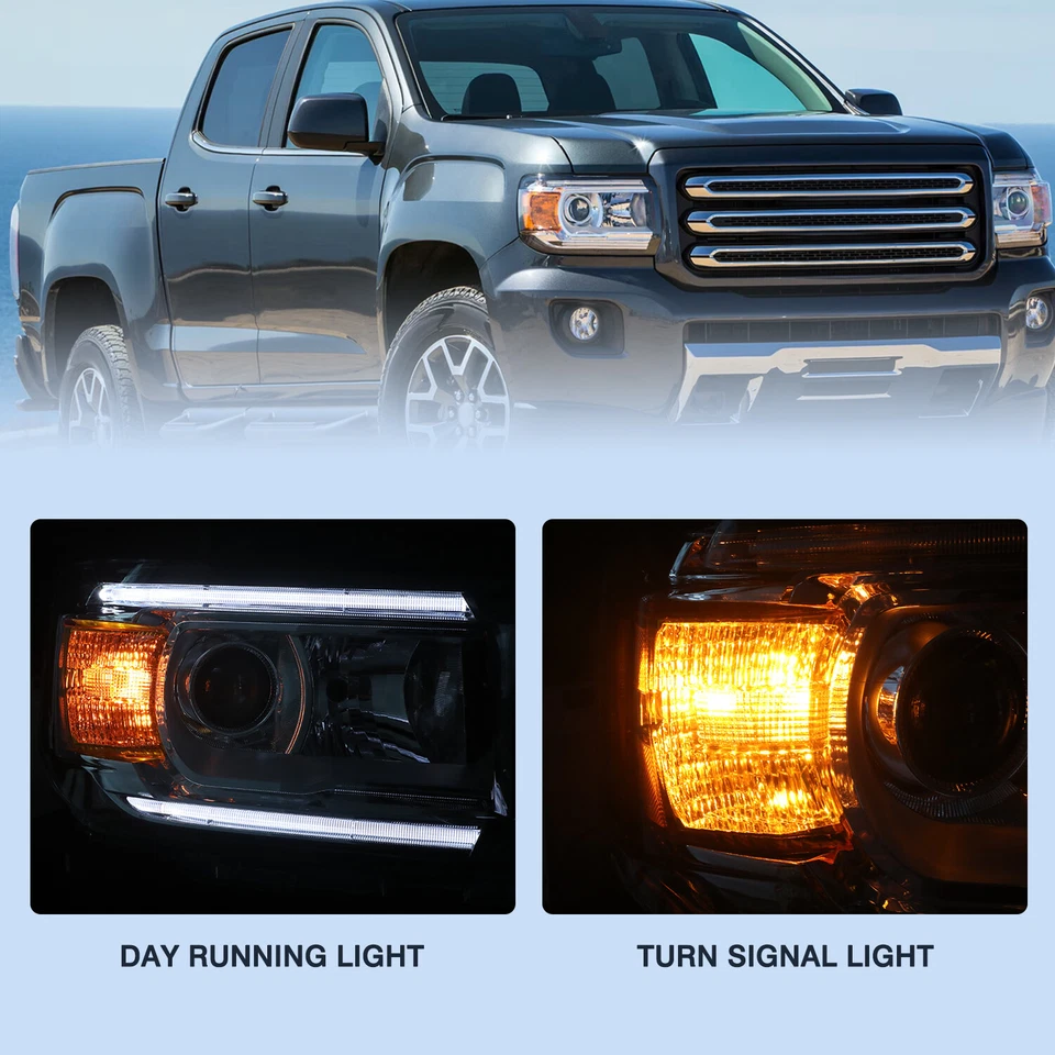 Фара в сборе прожекторная для GMC Canyon 2015-2022 годов выпуска правая со стороны пассажира - Изображение 2 из 4