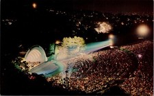 1960s Hollywood, California Hollywood Bowl Vintage Postcard, Photo #2858