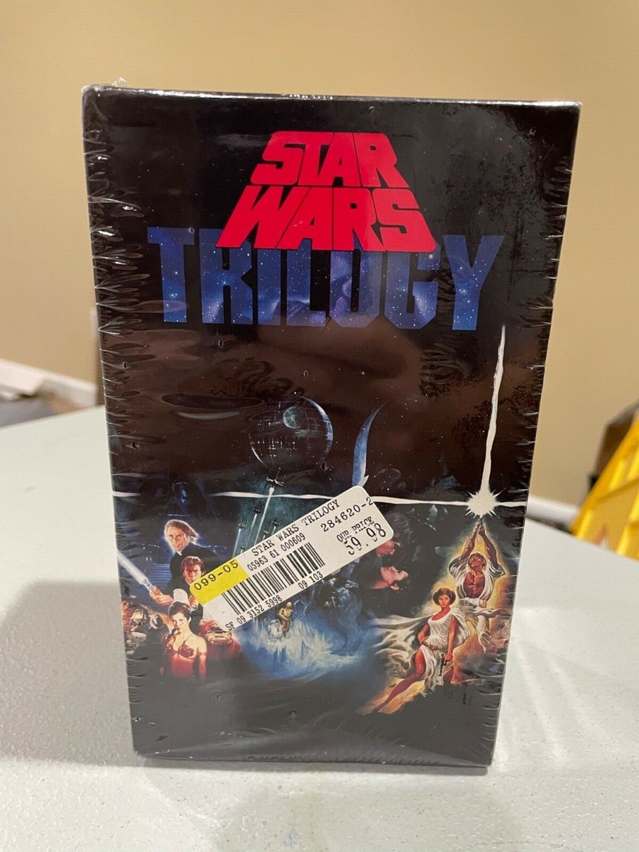 STAR WARS TRILOGY　ＶＨＳ Star Wars Trilogy (VHS, 1997, Special Edition) In Shrink