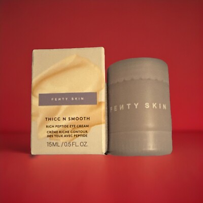 Fenty Skin Thicc N Smooth Rich Peptide Eye Cream - Full Size 0.5 fl oz - New