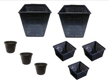 Pond Planting Basket Kit, a Variety of 8 Strong Plastic