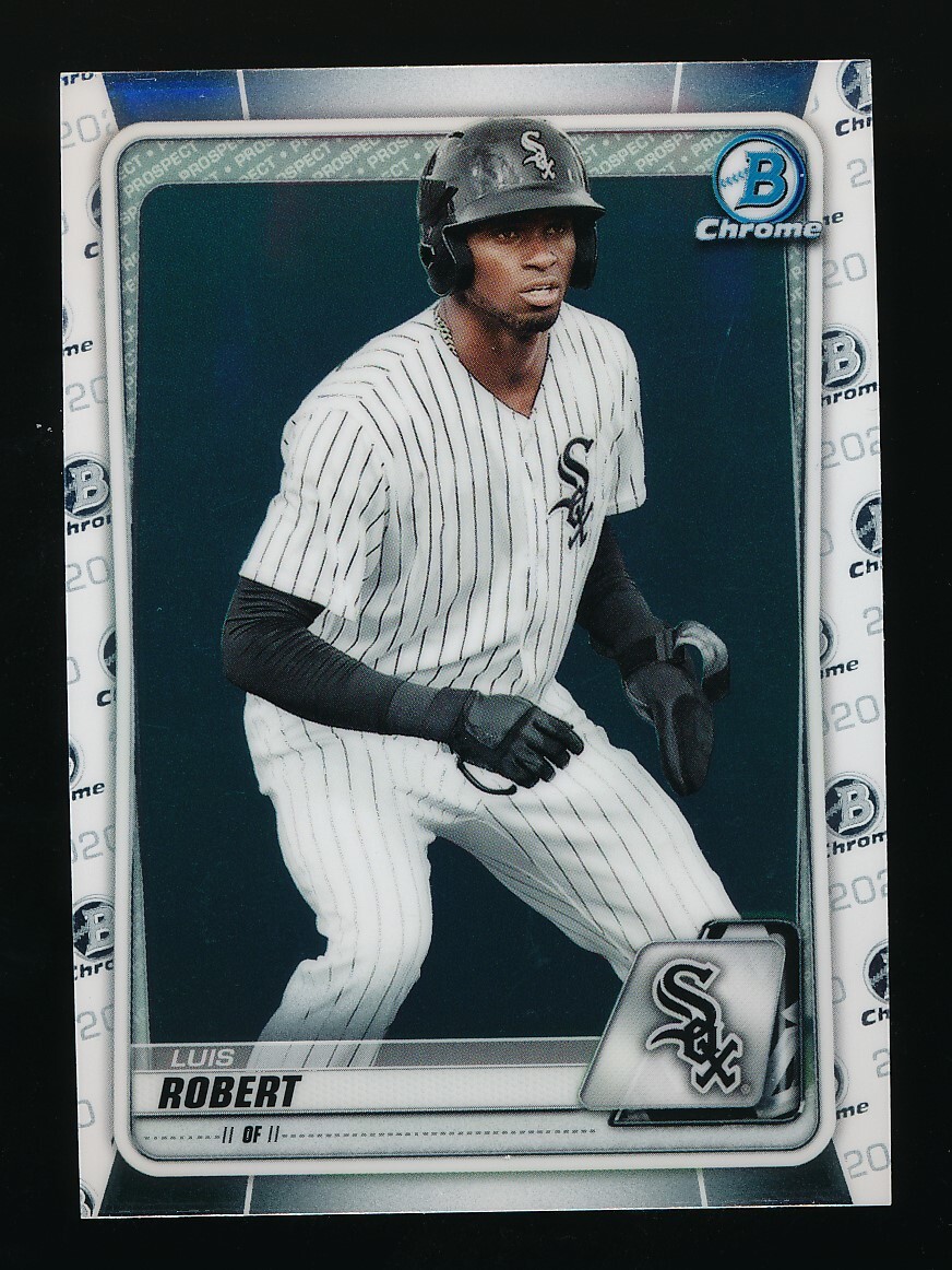 LUIS ROBERT ⚾ 2020 Bowman Chrome Prospects #BCP-150 Chicago White Sox