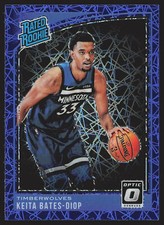 2018-19 Donruss Optic #191 Keita Bates-Diop Blue Velocity RC