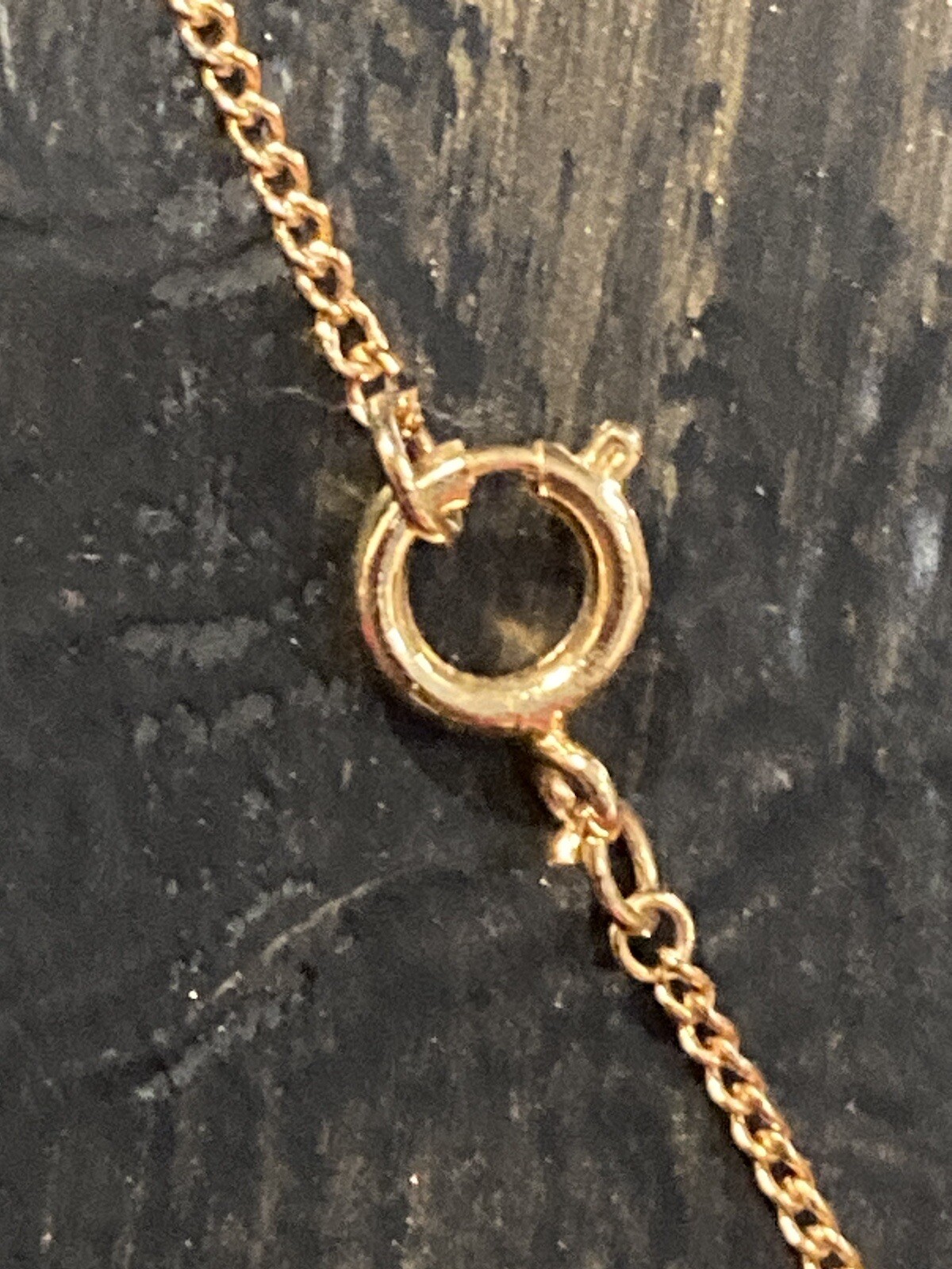 Vintage Gold Dipped Leaf Pendant Necklace  20” Li… - image 4