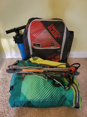Cabrinha Switchblade 12M With Bar, Bag and Pump