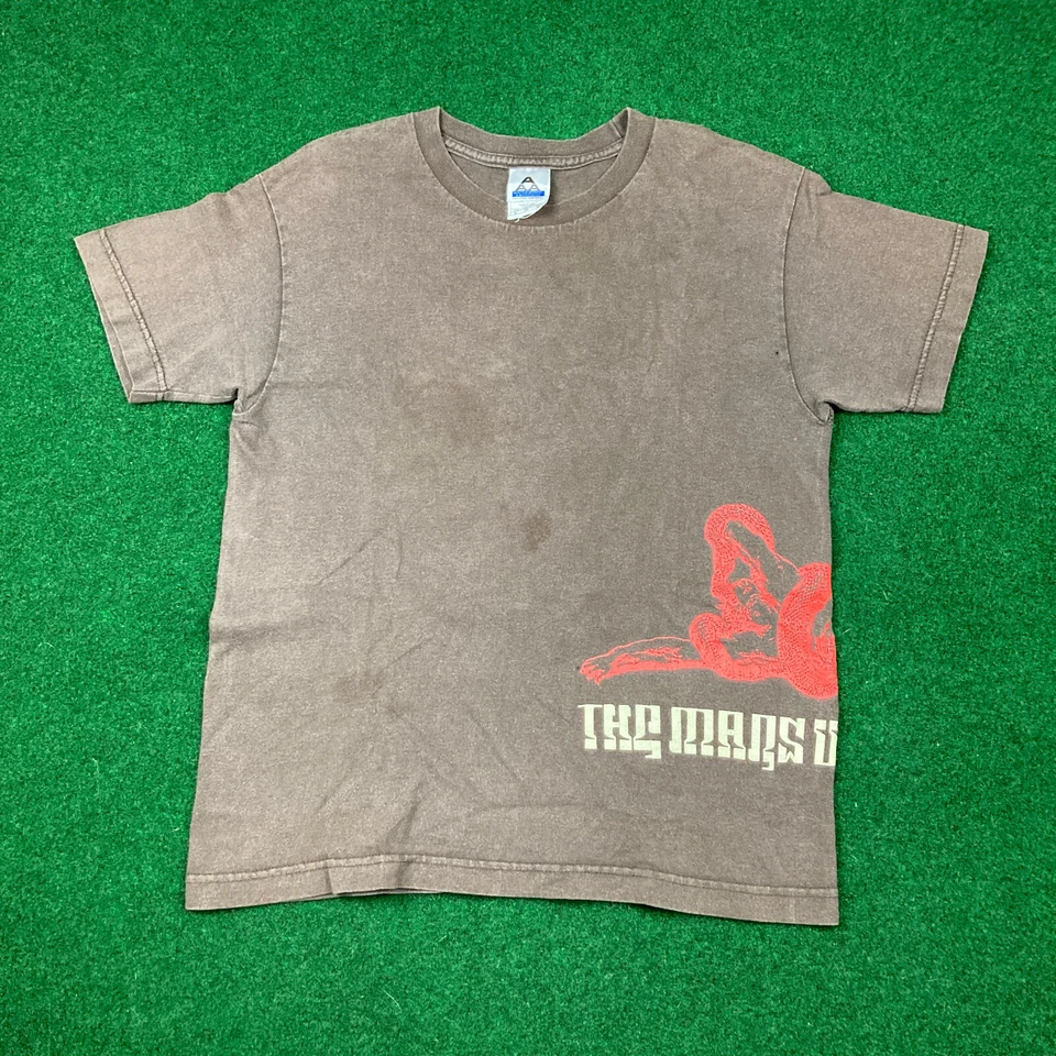 Camisa De Colección The Mars Volta Niños M Se Ajusta Para Hombres S Marrón 2005 Tour Rock Band Y2K Foto 2 de 4