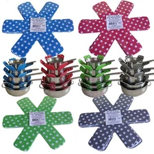 12 Pc Pot and Pan Protector Anti-Scratch Pads. Divider for Kitchen Cookware (15"