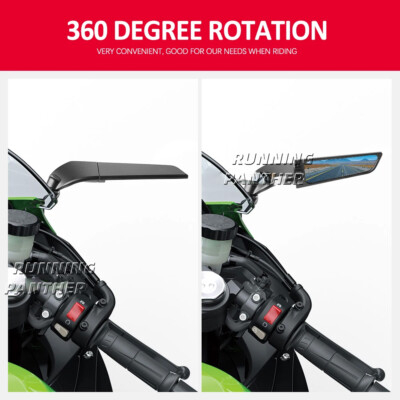 For DUCATI Hypermotard 950 SP Rearview Mirrors Rotating Adjustable