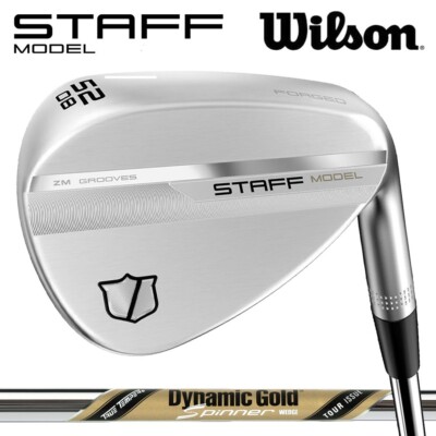 Wilson Staff Model ZM Wedges Dynamic Gold Spinner NEW! 2025