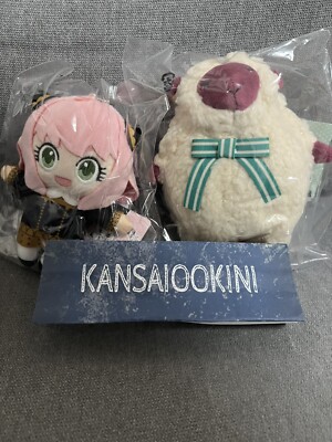 anyan♡ SPY x FAMILY Exhibition Anya and Sheep Plush Mascot Keychain Set