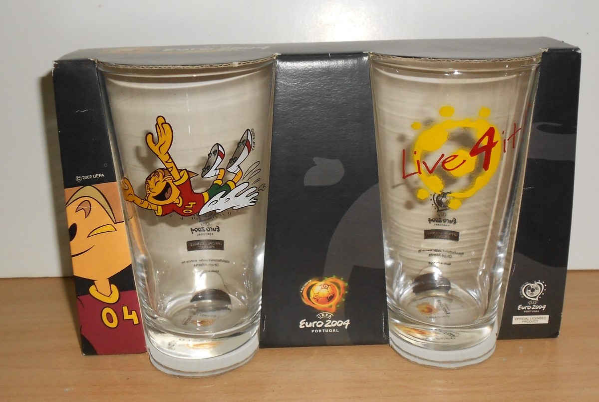 CUP Uefa EURO 2004 PORTUGAL - KINAS MASCOT European Championship