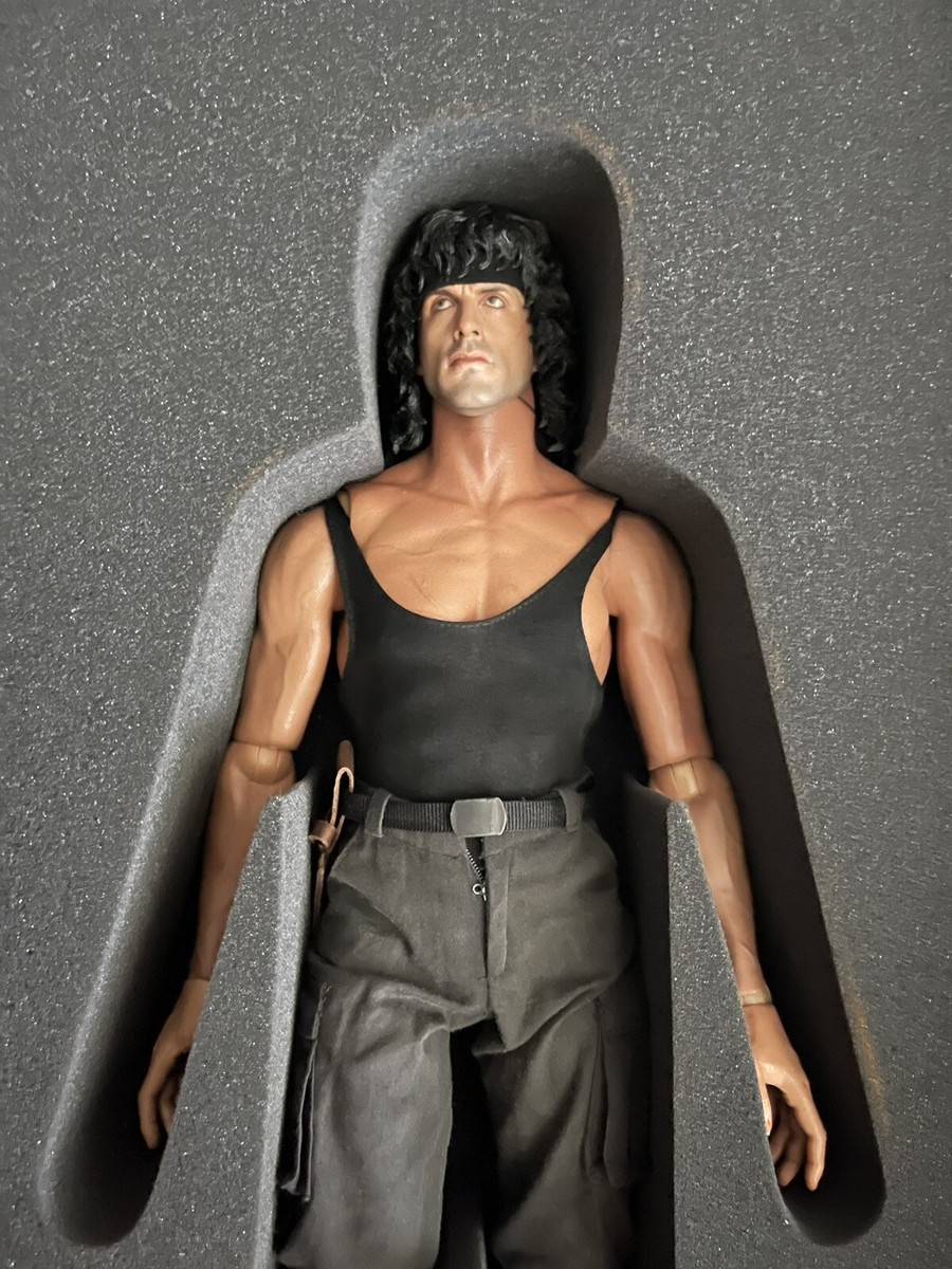 エンターベイ ランボー 1/4 ENTERBAY Enterbay RAMBO III 1/4 Scale Figure Sylvester Stallone Masterpiece