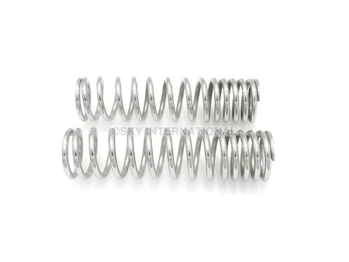 Rear Shock Absorber Spring Chromed Compatible With Royal Enfield Bullet ...